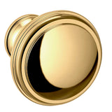 Baldwin - 4456 SEVERIN FAYERMAN C KNOB 1.25IN - Non Lacquered Brass