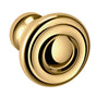 Baldwin - 4490 DOMINION KNOB 1IN - Non Lacquered Brass