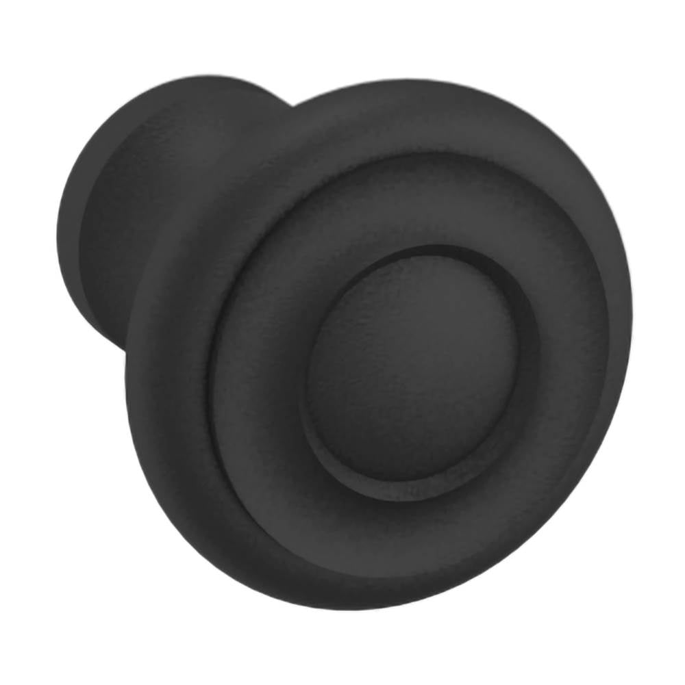 Baldwin - 4490 DOMINION KNOB 1IN - Satin Black