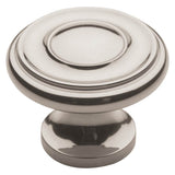 Baldwin - 4491 DOMINION KNOB 1.25IN - Polished Nickel,Lifetime Finish
