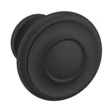 Baldwin - 4491 DOMINION KNOB 1.25IN - Satin Black