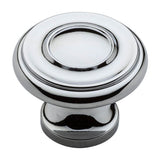 Baldwin - 4491 DOMINION KNOB 1.25IN - Polished Chrome