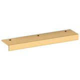 Baldwin - 4621 Edge Pull 4IN 031 - Non Lacquered Brass