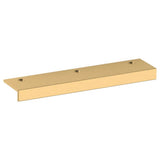 Baldwin - 4621 Edge Pull 4IN 044 - Liefetime Satin Brass