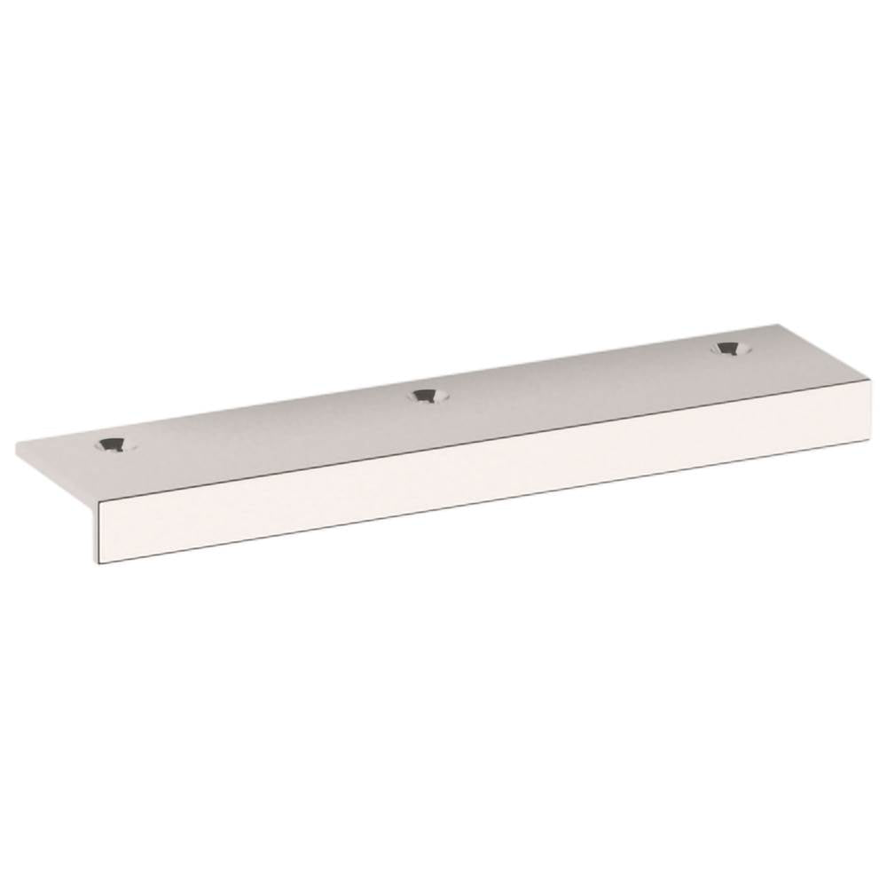 Baldwin - 4621 Edge Pull 4IN 055 - Polished Nickel,Lifetime Finish