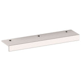 Baldwin - 4621 Edge Pull 4IN 055 - Polished Nickel,Lifetime Finish