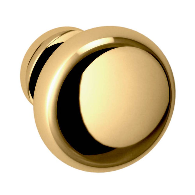 Baldwin - 4704 CLASSIC KNOB 1IN - Non Lacquered Brass