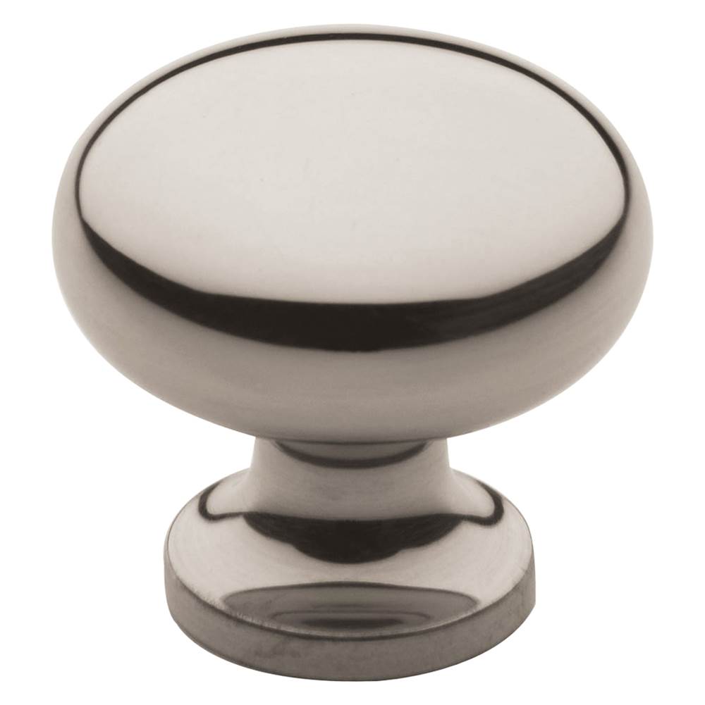 Baldwin - 4704 CLASSIC KNOB 1IN - Polished Nickel,Lifetime Finish