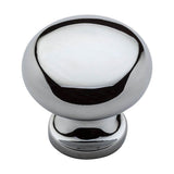 Baldwin - 4704 CLASSIC KNOB 1IN - Polished Chrome
