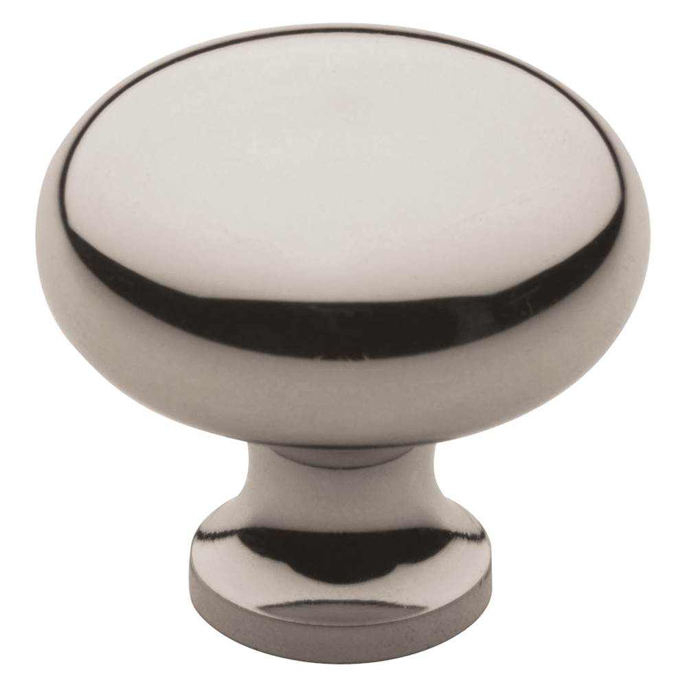 Baldwin - 4706 CLASSIC KNOB 1.25IN - Polished Nickel,Lifetime Finish