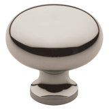 Baldwin - 4706 CLASSIC KNOB 1.25IN - Polished Nickel,Lifetime Finish