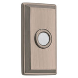 Baldwin - 4860 RECTANGULAR BELL BUTTON 402 - Distressed Oil Rubbed Bronze