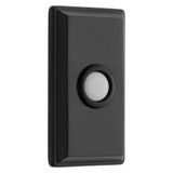 Baldwin - 4860 RECTANGULAR BELL BUTTON 190 - Satin Black