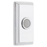 Baldwin - 4860 RECTANGULAR BELL BUTTON 260 - Polished Chrome
