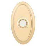 Baldwin - 4861 OVAL BELL BUTTON 003 - Lifetime Polished Brass