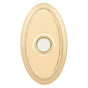 Baldwin - 4861 OVAL BELL BUTTON 003 - Lifetime Polished Brass