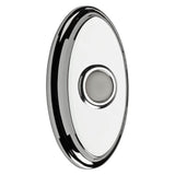 Baldwin - 4861 OVAL BELL BUTTON 260 - Polished Chrome