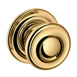 Baldwin - 4902 KNOB BACKPLATE 1.5IN - Non Lacquered Brass