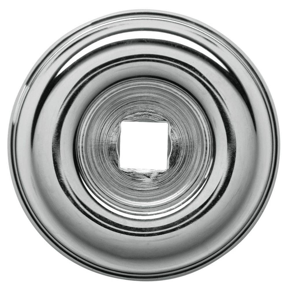 Baldwin - 4902 KNOB BACKPLATE 1.5IN - Polished Chrome