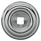 Baldwin - 4902 KNOB BACKPLATE 1.5IN - Polished Chrome