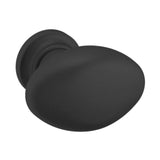 Baldwin - 4910 OVAL KNOB 1.125x0.75IN - Satin Black