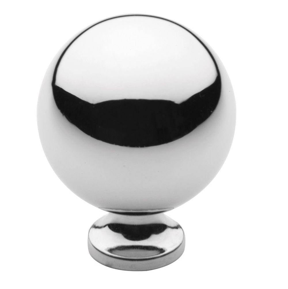 Baldwin - 4961 SPHERICAL KNOB 1.25IN - Polished Chrome
