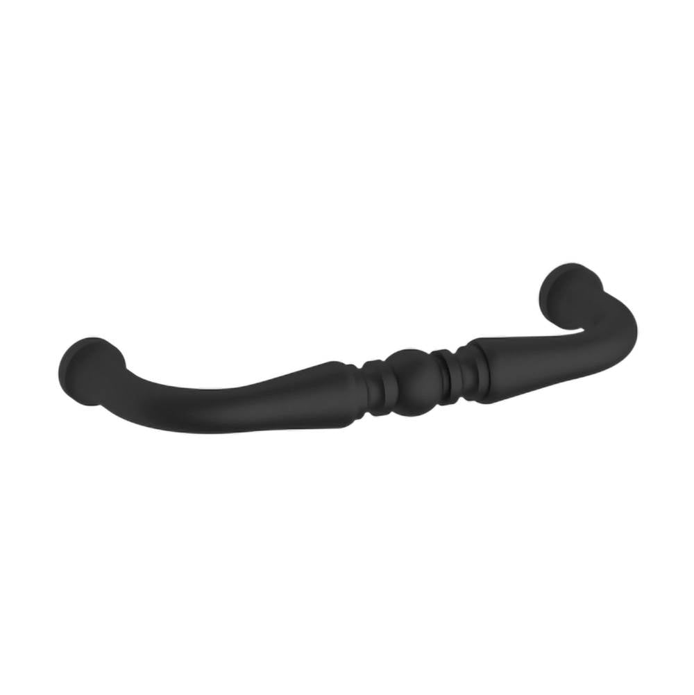 Baldwin - 4964 COLONIAL PULL 4IN - Satin Black