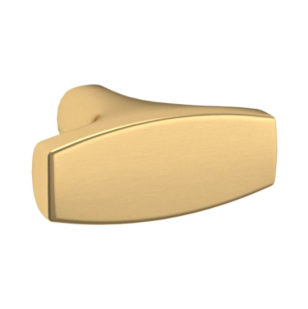 Baldwin - 4970 PALM SPRINGS KNOB 044 - Liefetime Satin Brass