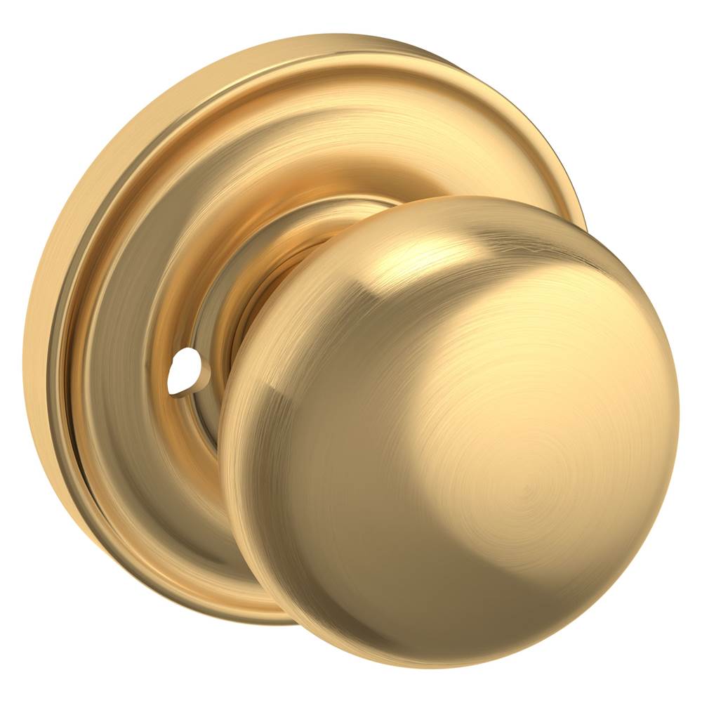 Baldwin - 5000 PRIV KNB 2-3/8 SET 044 - Liefetime Satin Brass