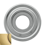 Baldwin - 5002 PASS ROSE PAIR 060 - Satin Brass and Brown