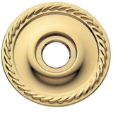 Baldwin - 5004 HALF DMY ROSE 003 - Lifetime Polished Brass
