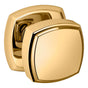 Baldwin - 5011 FULL DMY KNB 2-3/8 - Lifetime Polished Brass