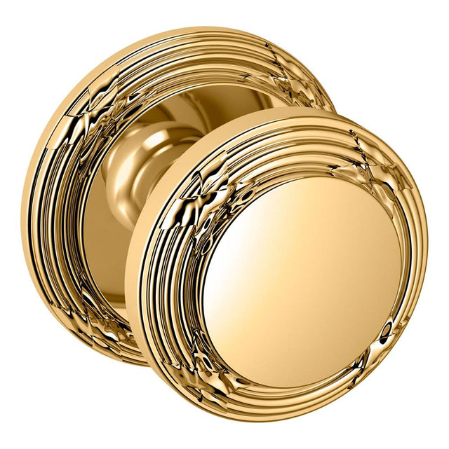 Baldwin - 5013 FULL DMY KNB 2-3/8 - Lifetime Polished Brass