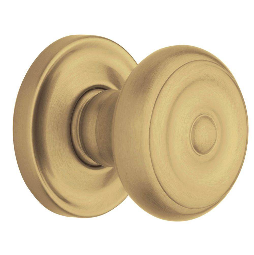 Baldwin - 5020 KNBXLESS ROSE - Satin Brass and Brown