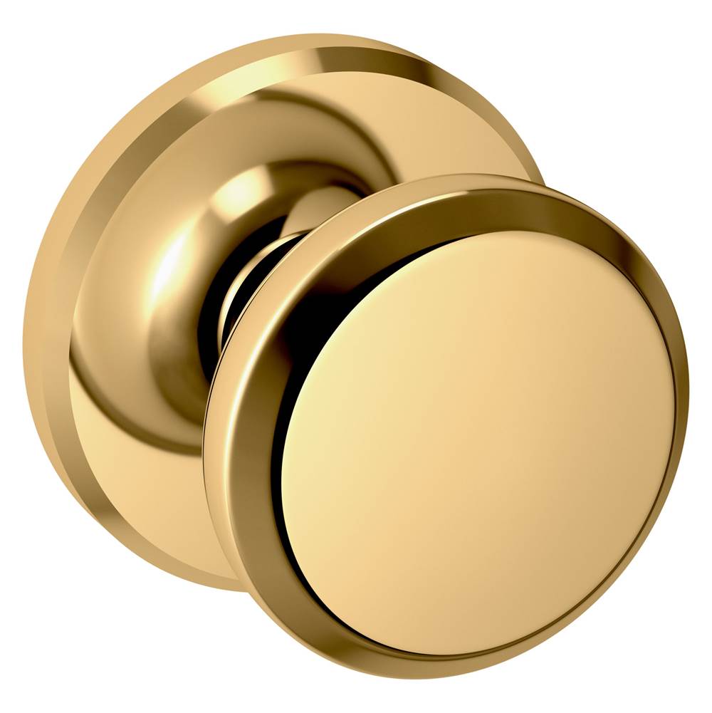 Baldwin - 5023 PASS KNB 2-3/8 SET 003 - Lifetime Polished Brass