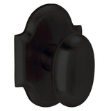 Baldwin - 5024 OVAL KNBXLESS ROSE - Satin Black