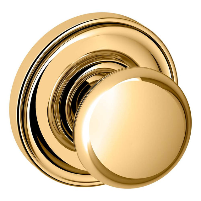 Baldwin - 5030 FULL DMY KNB 2-3/8 - Lifetime Polished Brass