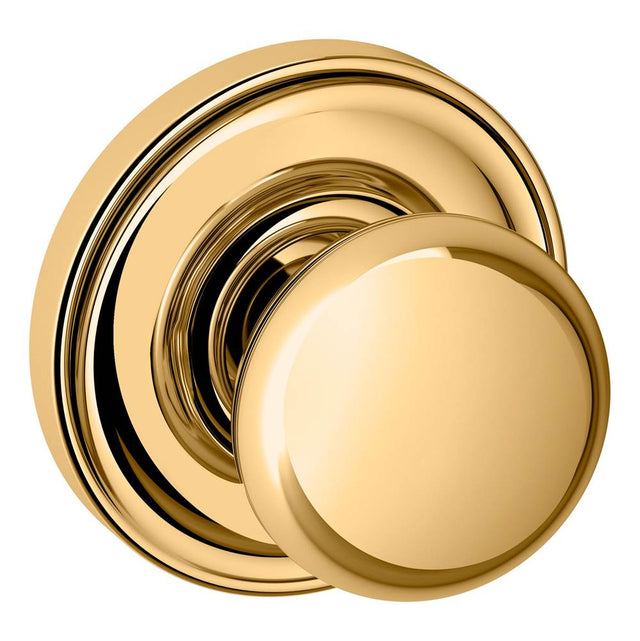 Baldwin - 5030 PASS KNB 2-3/8 - Lifetime Polished Brass