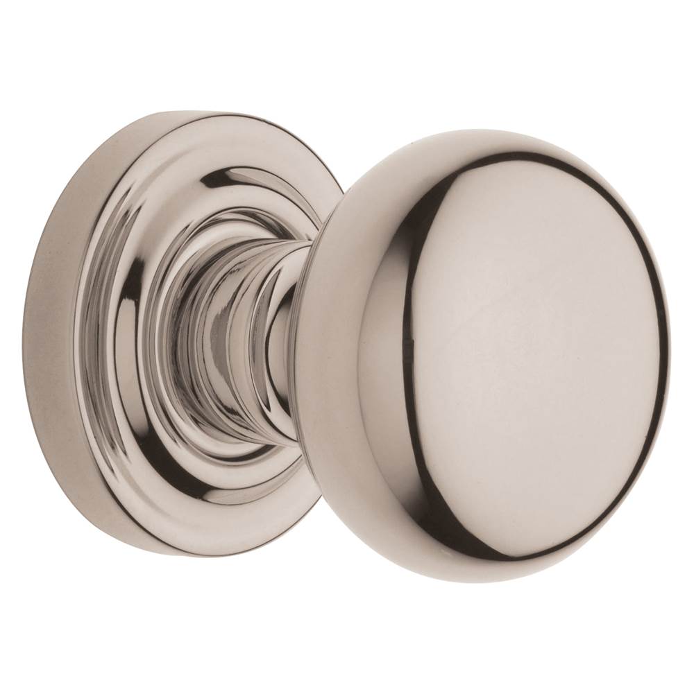 Baldwin - 5030 FULL DMY KNB 2-3/8 SET 055 - Polished Nickel,Lifetime Finish