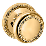 Baldwin - 5064 PRIV KNB 2-3/8 - Lifetime Polished Brass