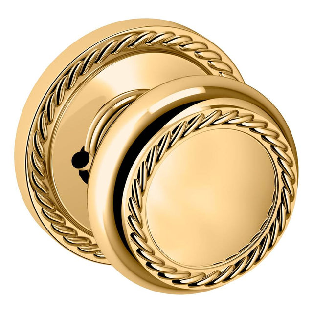 Baldwin - 5064 PRIV KNB 2-3/8 - Lifetime Polished Brass