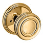 Baldwin - 5066 PRIV KNB 2-3/8 - Lifetime Polished Brass