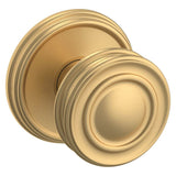 Baldwin - 5066 PASS KNB 2-3/8 SET 033 - Vintage Brass