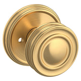 Baldwin - 5066 PRIV KNB 2-3/8 SET 044 - Liefetime Satin Brass