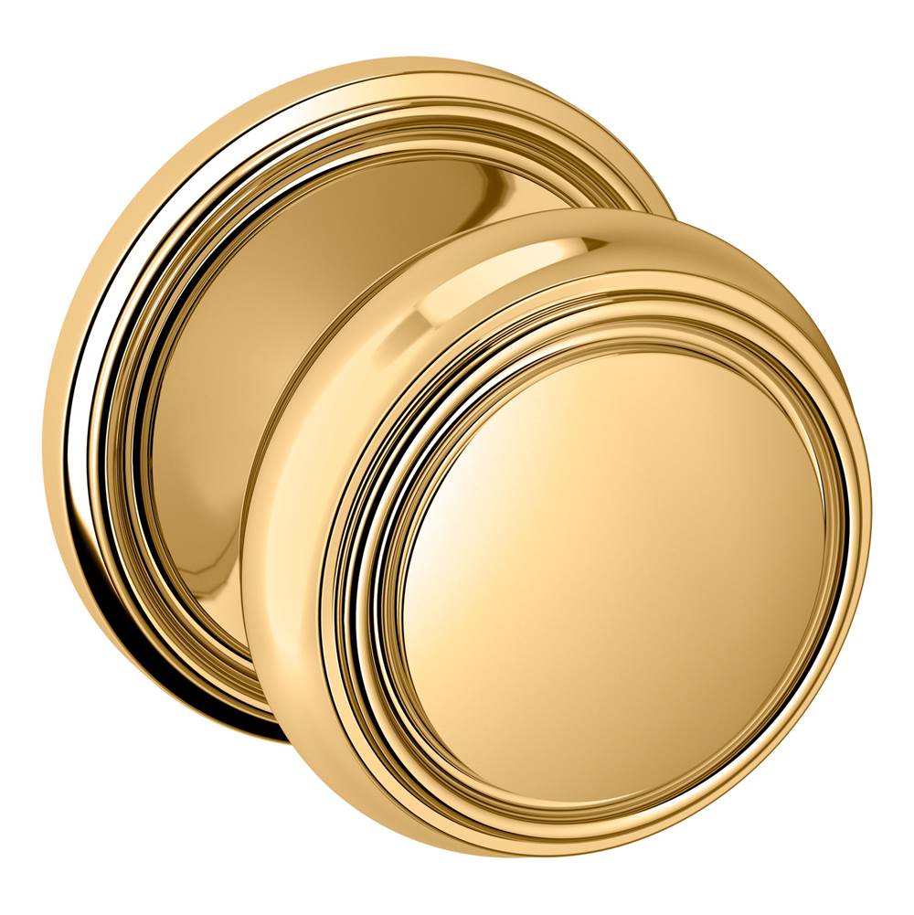Baldwin - 5068 PASS KNB 2-3/8 - Non Lacquered Brass