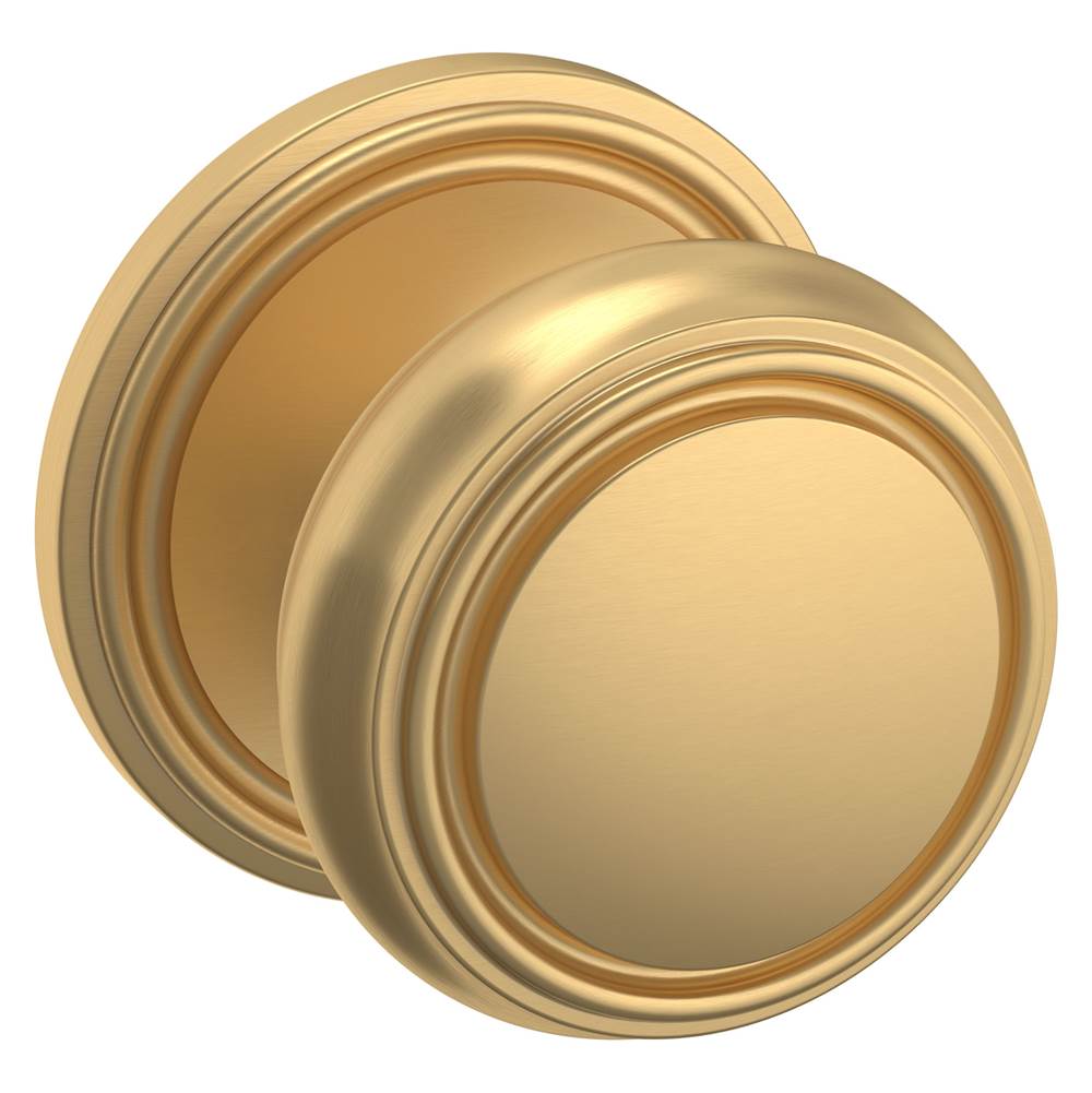 Baldwin - 5068 PASS KNB 2-3/8 SET 033 - Vintage Brass