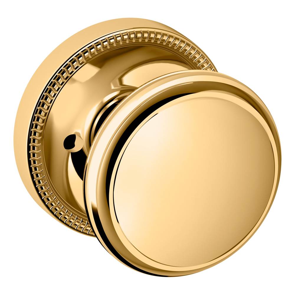 Baldwin - 5069 PRIV KNB 2-3/8 - Lifetime Polished Brass