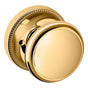 Baldwin - 5069 PRIV KNB 2-3/8 - Lifetime Polished Brass