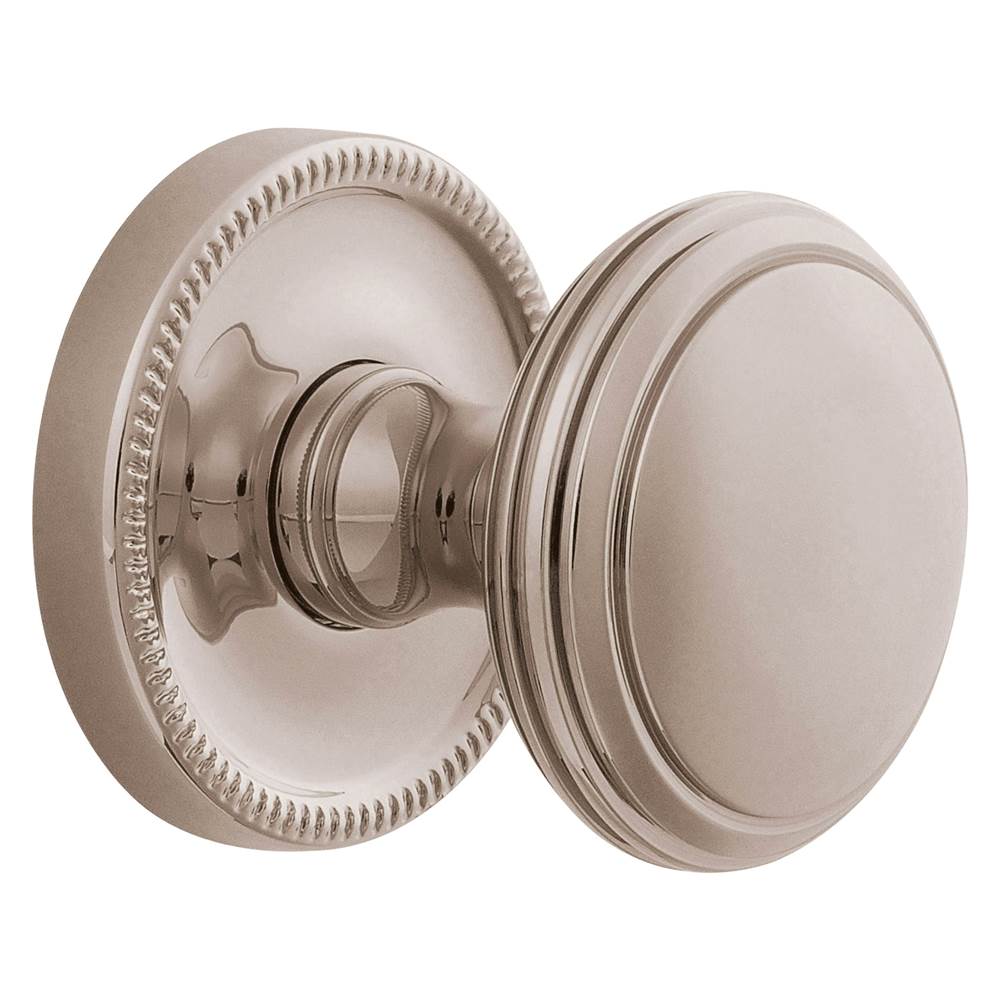 Baldwin - 5069 FULL DMY KNB 2-3/8 SET 055 - Polished Nickel,Lifetime Finish
