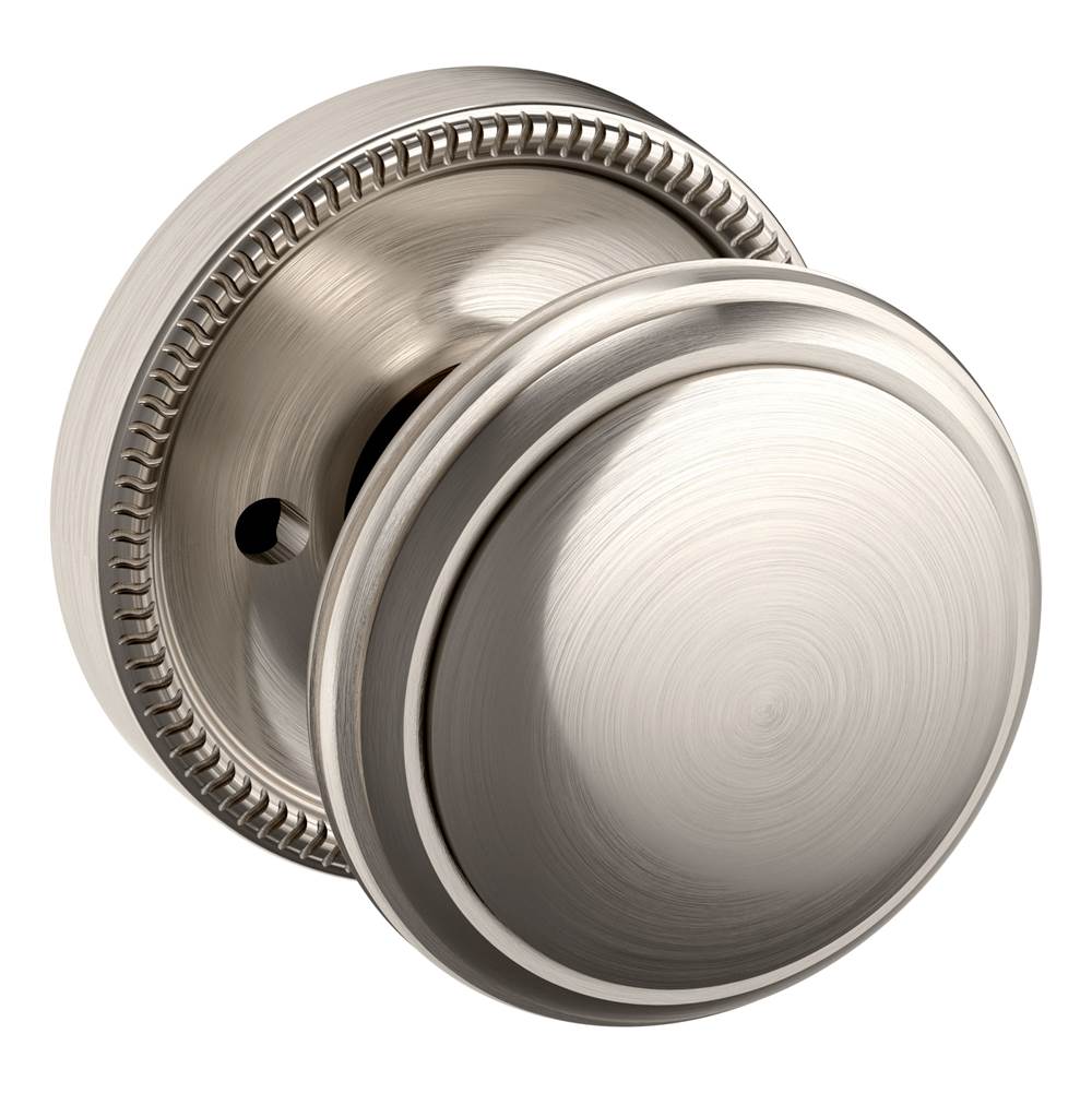 Baldwin - 5069 PRIV KNB 2-3/8 - Satin Nickel,Lifetime Finish